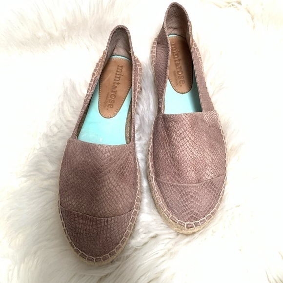 Snakeskin MINT&ROSE Espadrilles - Picture 4 of 7